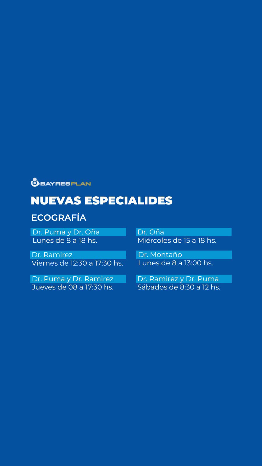 medicina prepaga Bayres Plan
